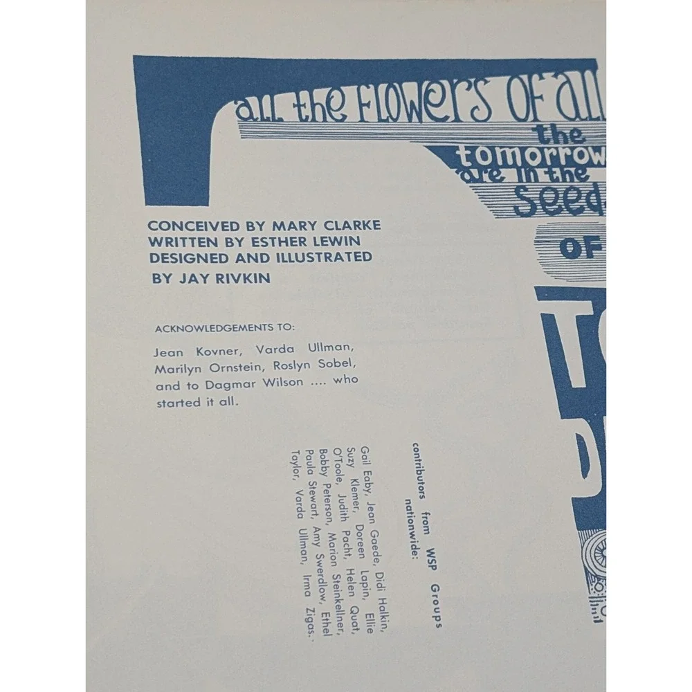 Peace De Resistance Volume 2 Women Strike‎ For Peace Cookbook Los Angeles 1970